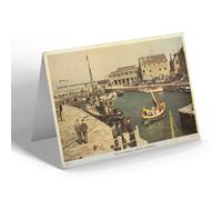 NOTELET - Vintage Scotland - The Harbour, North Berwick (ac)