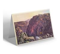 NOTELET - Vintage Scotland - The Precipice, Ben Nevis, Fort William (b)