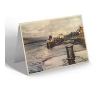 NOTELET - Vintage Scotland - The Quayside, Fort William (b)