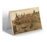 NOTELET - Vintage Scotland - The Railway Hotel, St. Boswells (b)