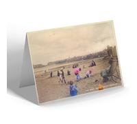 NOTELET - Vintage Scotland - The West Sands, North Berwick (b)