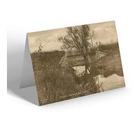 NOTELET - Vintage Scotland - Victoria Jubilee Bridge, Ayton