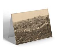 NOTELET - Vintage Scotland - View from the Castle, Edinburgh (b)