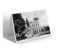 NOTELET - Vintage Scotland - Wallace Statue and H.M. Theatre, Aberdeen