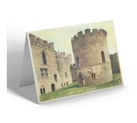 NOTELET - Vintage Shropshire - Ludlow Castle, the Chapel (b)