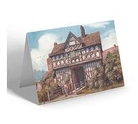 NOTELET - Vintage Shropshire - Ludlow. The Gate House, Stokesay