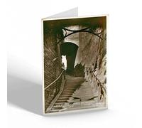 NOTELET - Vintage Shropshire - The Stoneway Steps, Bridgnorth
