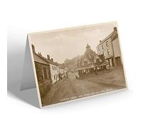 NOTELET - Vintage Somerset - Dunster Castle, High Street & Old Yarn Market