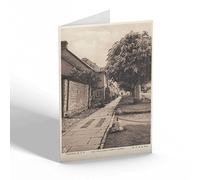NOTELET - Vintage Somerset - The Pavement, North Curry