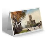 NOTELET - Vintage Staffordshire - St. Paul's Square, Burton-on-Trent (b)