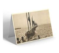 NOTELET - Vintage Suffolk - On the River, H.M.S. Ganges