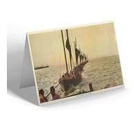 NOTELET - Vintage Suffolk - On the River, H.M.S. Ganges (b)