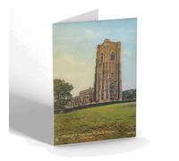 NOTELET - Vintage Suffolk - Tower of St Peter & St Paul's Church Lavenham