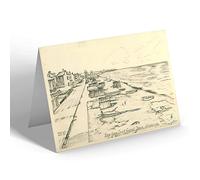NOTELET - Vintage Suffolk - View from Coast Guard Tower, Aldeburgh (a)