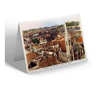 NOTELET - Vintage Surrey - Guildford from William Harvey's Roof Garden (b)