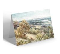 NOTELET - Vintage Surrey - The Thames Valley, from Cooper's Hill