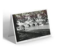 NOTELET - Vintage Surrey - Tow Path and Bridge, Kingston-on-Thames