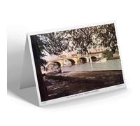 NOTELET - Vintage Surrey - Tow Path and Bridge, Kingston-on-Thames (b)
