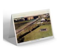 NOTELET - Vintage Surrey - View of Croydon Airport (b)