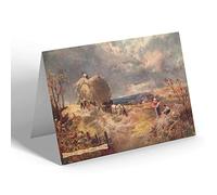 NOTELET - Vintage Sussex - Carting Hay on the Sussex Downs