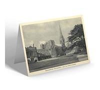 NOTELET - Vintage Sussex - Chichester Cathedral. From the Bishop's Garden