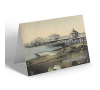 NOTELET - Vintage Sussex - West Pier from the Beach, Brighton