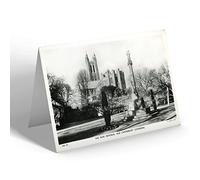 NOTELET - Vintage The War Memorial and Canterbury Cathedral
