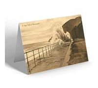 NOTELET - Vintage Wales - A High Tide at Aberystwyth