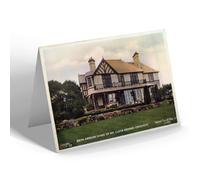 NOTELET - Vintage Wales - Bryn Awelon (Home of Mr Lloyd George) Criccieth b
