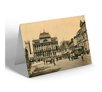 NOTELET - Vintage Wales - Cardiff. Free Library