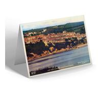 NOTELET - Vintage Wales - New Quay Central from Traethgwyn (b)