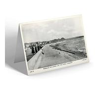 NOTELET - Vintage Wales - Promenade & Sleeping Lady, West Shore, Llandudno