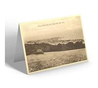NOTELET - Vintage Wales - Rhos-on-Sea from the Colwyn Bay Golf Links