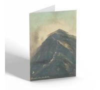 NOTELET - Vintage Wales - Snowdon from the Saddle (a)