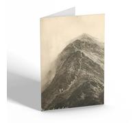 NOTELET - Vintage Wales - Snowdon from the Saddle (b)