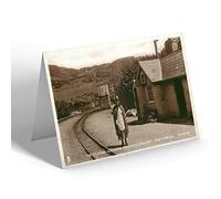 NOTELET - Vintage Wales - Station Mistress Festiniog Railway Tan-y-Bwlch a