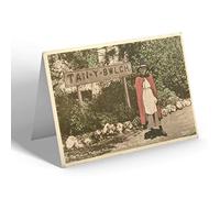 NOTELET - Vintage Wales - Station Mistress Festiniog Railway Tan-y-Bwlch c