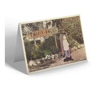 NOTELET - Vintage Wales - Station Mistress Festiniog Railway Tan-y-Bwlch c b