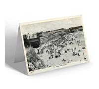 NOTELET - Vintage Wales - The Beach, Barry Island (b)
