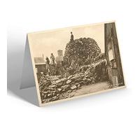 NOTELET - Vintage Wales - The Cairn, Snowdon Summit, Llanberis