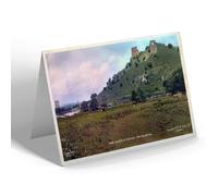 NOTELET - Vintage Wales - The Castle Ruins, Dryslwyn (b)