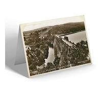 NOTELET - Vintage Wales - The Dam and Lake Vyrnwy, Llanwddyn (a)