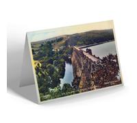 NOTELET - Vintage Wales - The Dam and Lake Vyrnwy, Llanwddyn (ac)