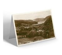 NOTELET - Vintage Wales - The Dam and Lake Vyrnwy, Llanwddyn (b)
