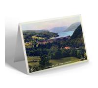 NOTELET - Vintage Wales - The Dam and Lake Vyrnwy, Llanwddyn (cc)