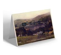 NOTELET - Vintage Wales - The Dam, Lake Vyrnwy, Llanwddyn Oswestry (b)