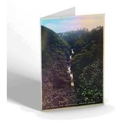 NOTELET - Vintage Wales - The Hotel and Waterfalls, Devil's Bridge (ac)