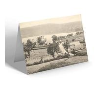 NOTELET - Vintage Wales - The Lake at Bala