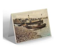 NOTELET - Vintage Wales - Trefriw Steamer Calling at the Pier, Deganwy (b)