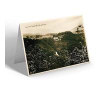 NOTELET - Vintage Wales - View from Druids Glen, Devil's Bridge